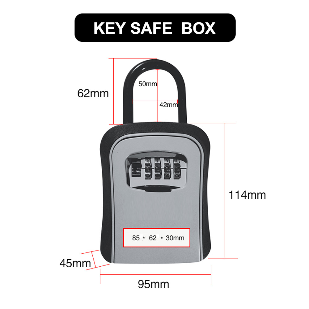 High Quality Security Wall Mount Lock Box 