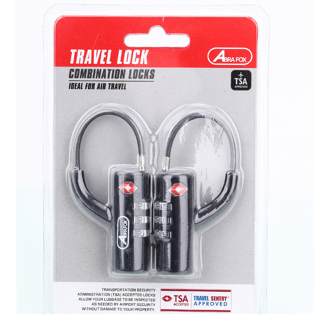 TSA Approved Cable Luggage Locks