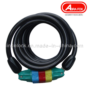 High Quality Code Bicycle Cable Lock (543)
