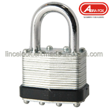 Solid Steel Laminated Padlock with Brass Cylinder(401)