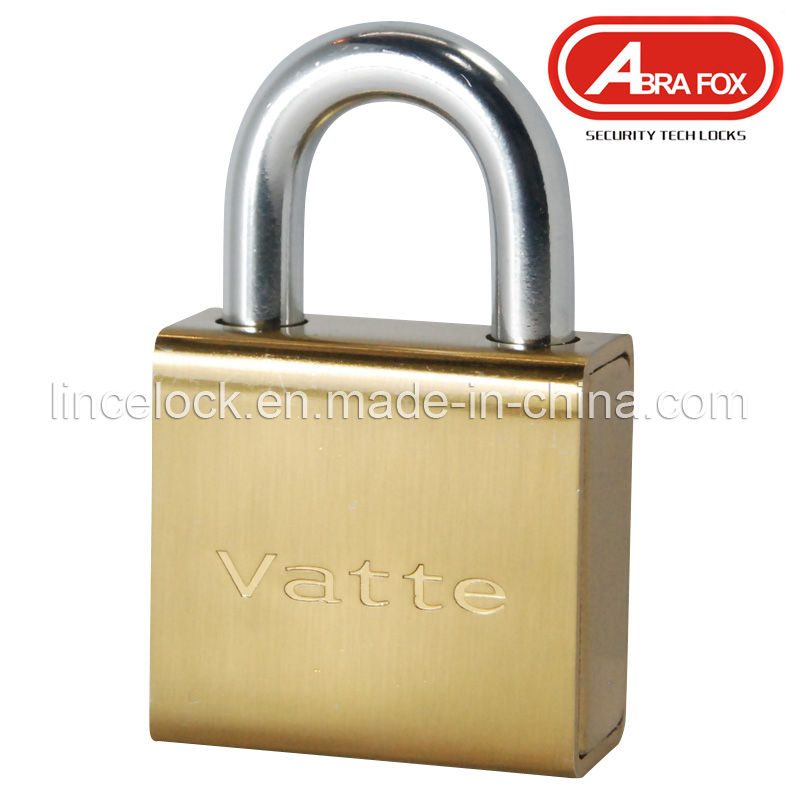 Different-Size Customized Logos Brass Lock with Keys